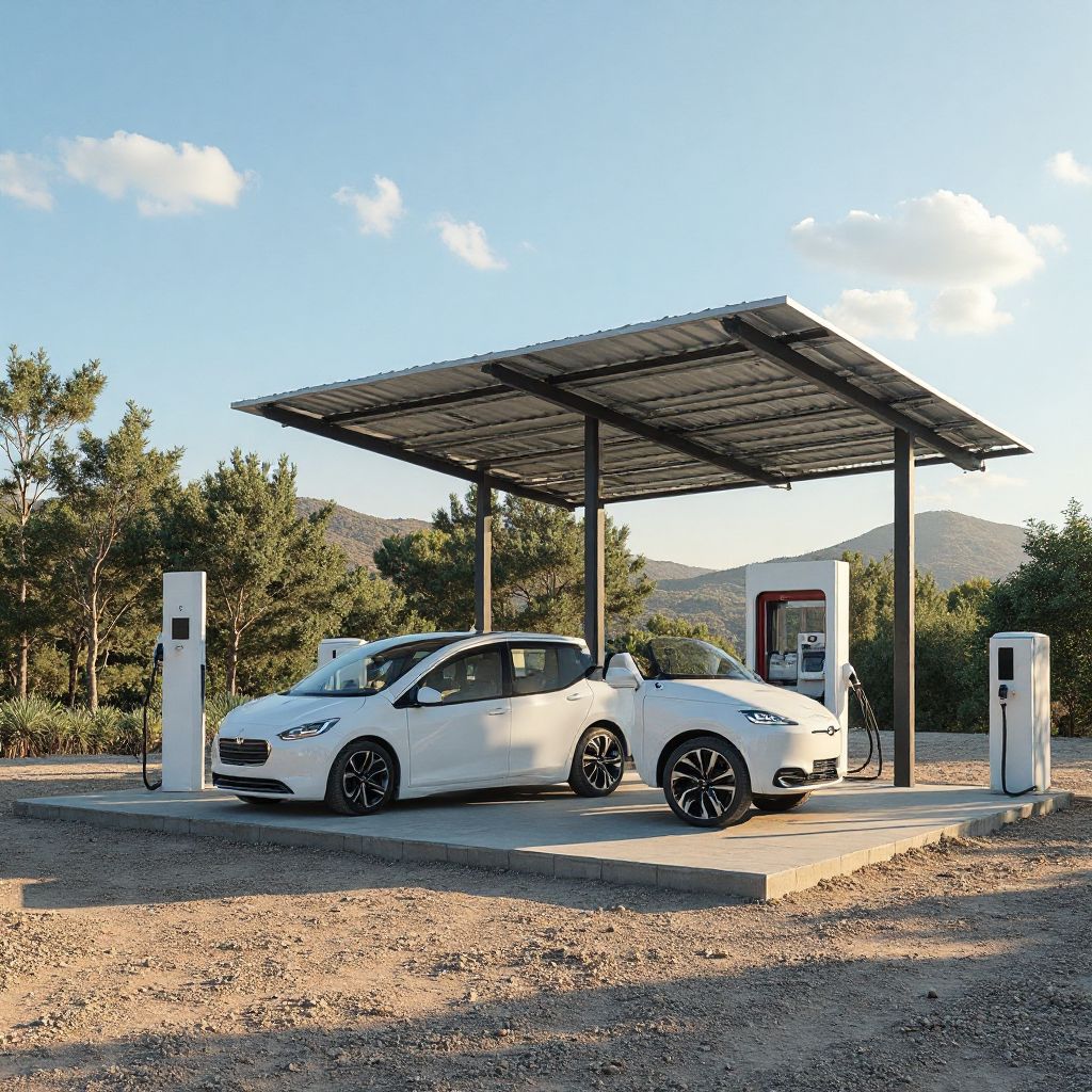 Estación de carga ElectroAutos