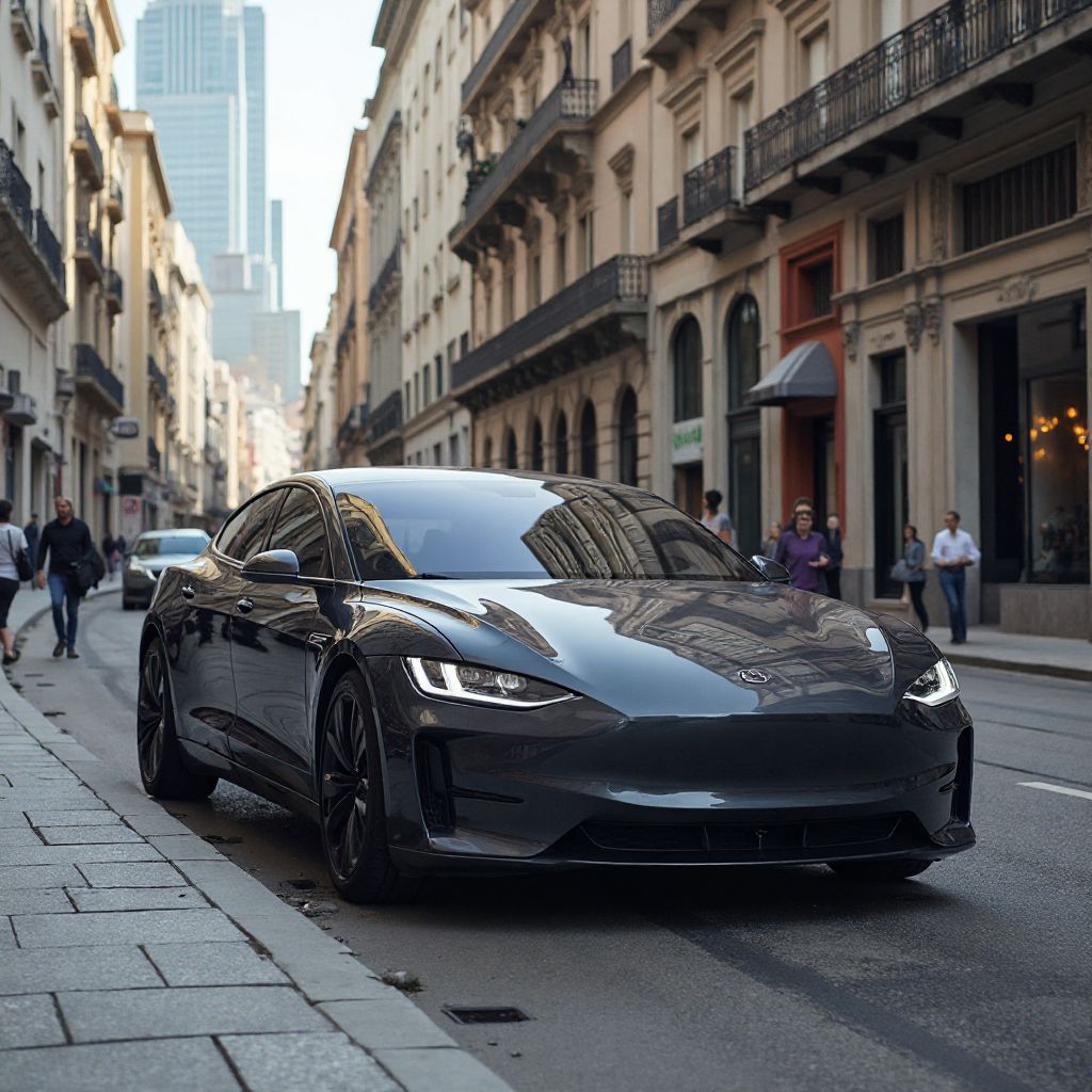 Sedán Eléctrico Urbano